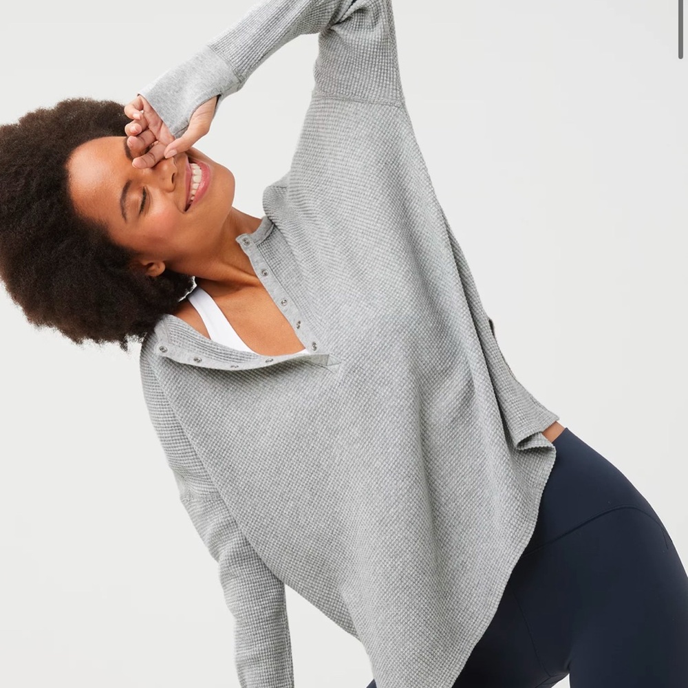 OFFLINE By Aerie Wow! Waffle Henley T-Shirt